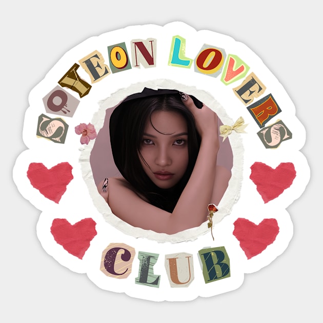 Soyeon Lovers Club (G)-idle Sticker by wennstore